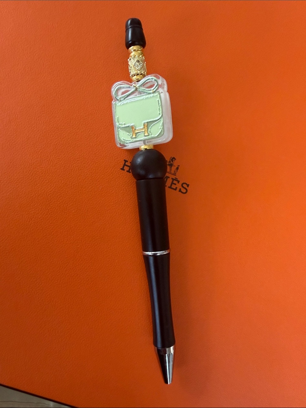 Style Black and Mint Green Decorative Stylus Pen